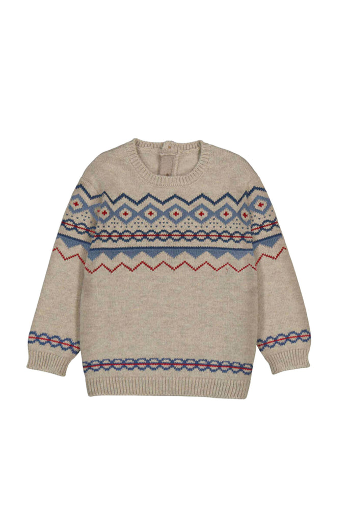 Jacquard Jumper Chai