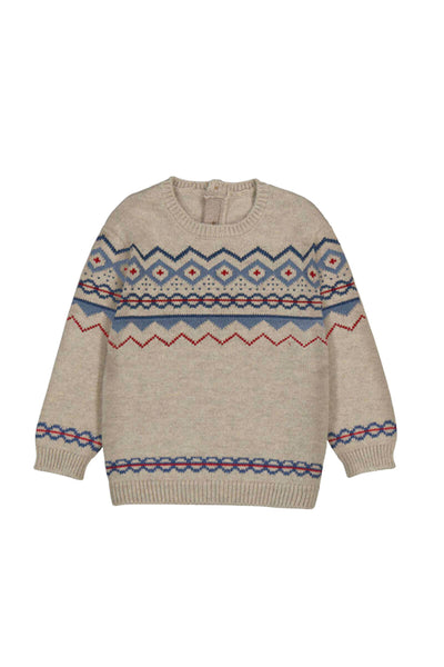 Jacquard Jumper Chai