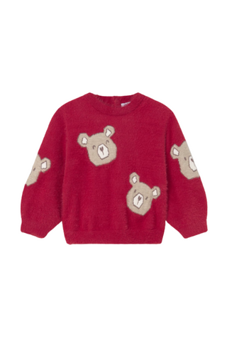 Red Bear Sweater