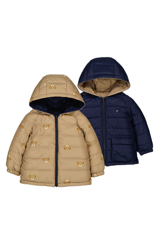 Blue Reversible Soft Coat