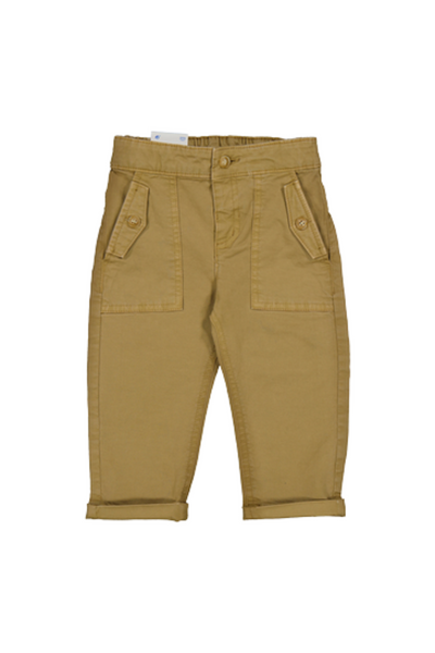 Camel Twill Pocket Pants