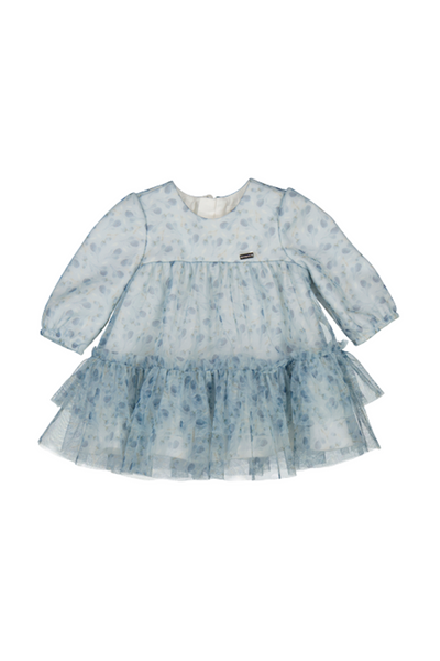 Mineral Blue Tulle Dress