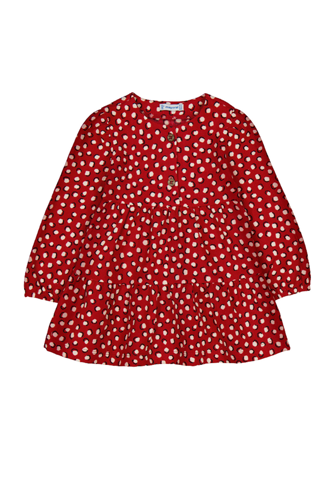Red Long Sleeve Dress
