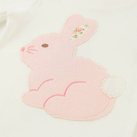 OH BABY! - BBY - PROFILE BUNNY 2 PIECE SET - CREAM