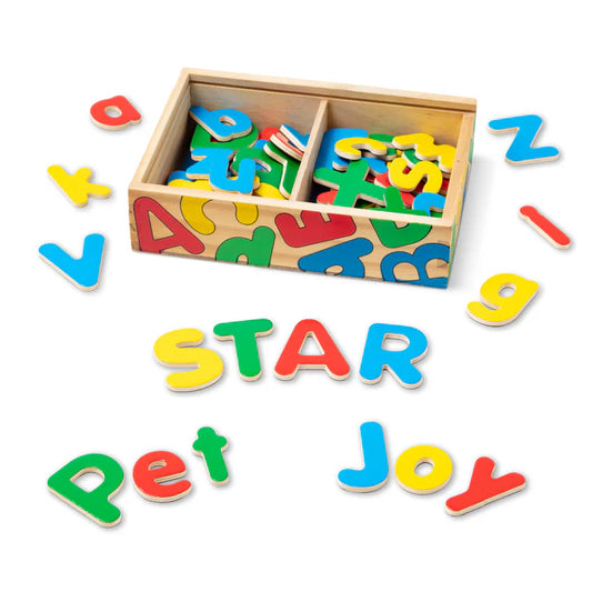 MELISSA & DOUG - T&B - MAGNETIC WOODEN ALPHABET