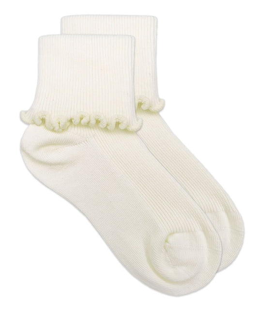 Jefferies Socks - Ivory Basic Sock