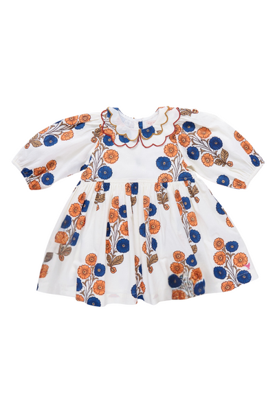 Pink Chicken - Cream Buttercup Floral Darcy Dress