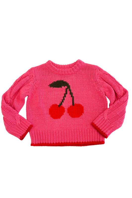 Pink Chicken - BG - Haven Sweater - Cherries