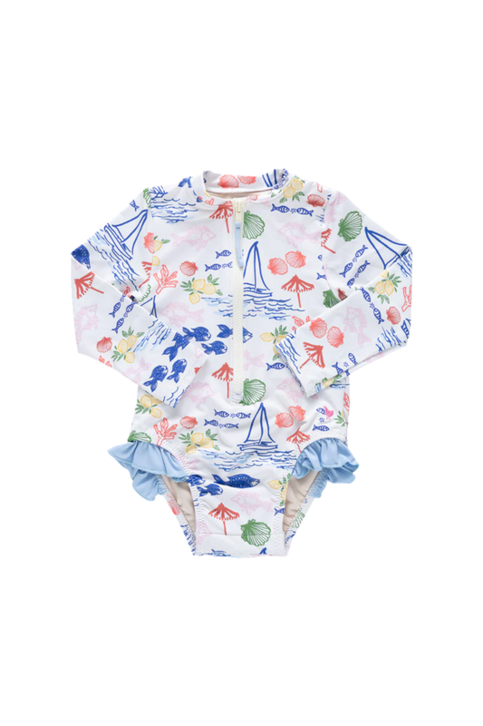 Pink Chicken - BG - Arden Suit - Island Muli