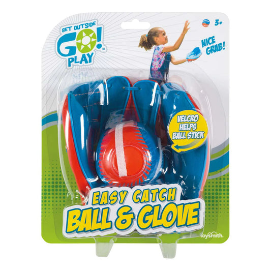TOYSMITH - T&B - GET OUTSIDE GO! EASY CATCH BALL & GLOVE SET