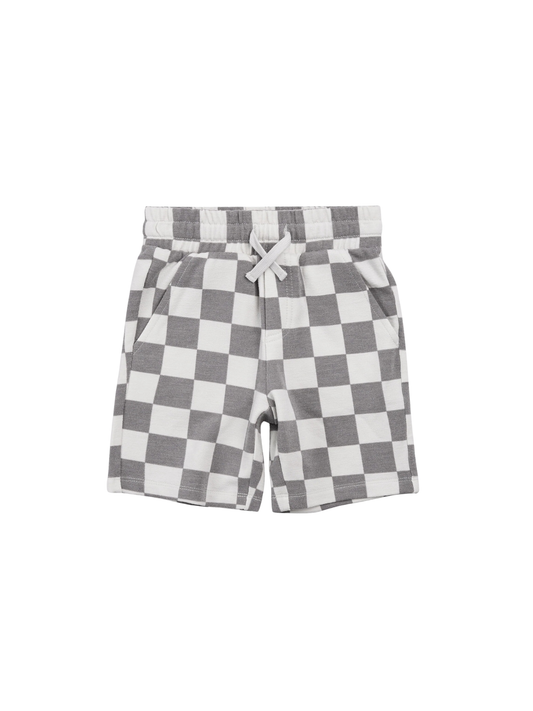 MILES THE LABEL - TB - SHORT KNIT - LIGHT GREY