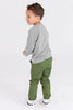 Dusty Olive Slim Cargo Joggers