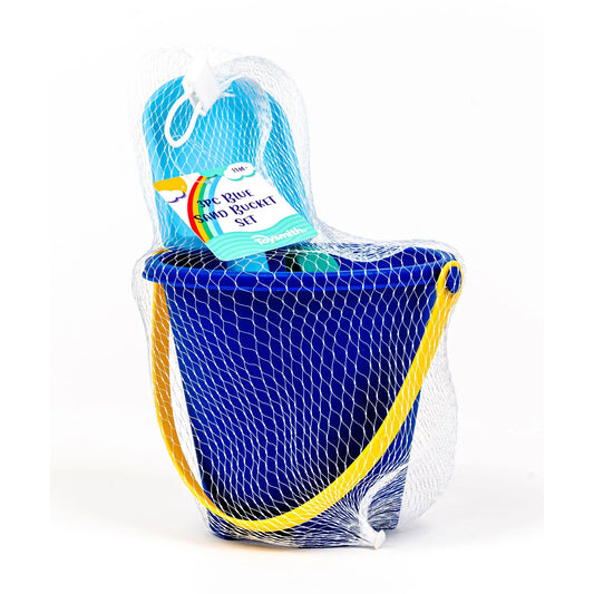 TOYSMITH - T&B - TOYSMITH 3-PIECE BLUE SAND BUCKET SET