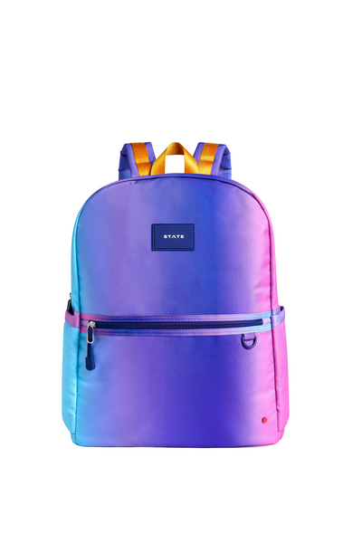 State Bags - Kane Double Pocket Large Blue/Pink Gradient