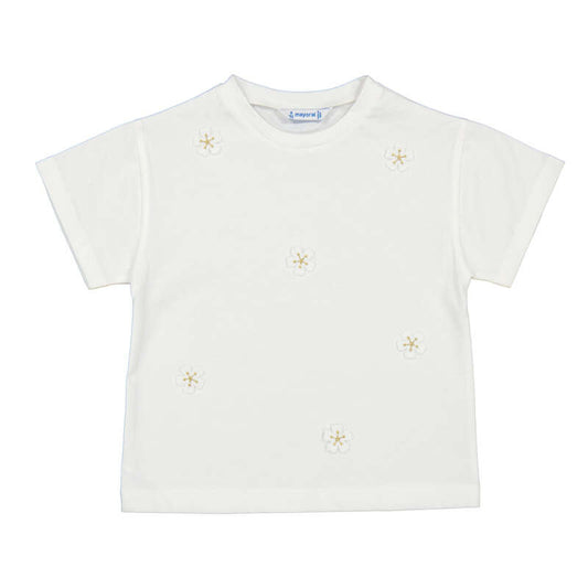 MAYORAL - TG - S/S T-SHIRT - WHITE