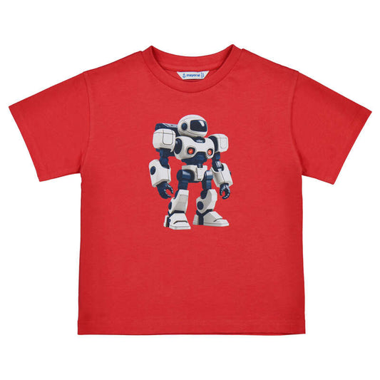 MAYORAL - BB - S/S T-SHIRT - TOMATO