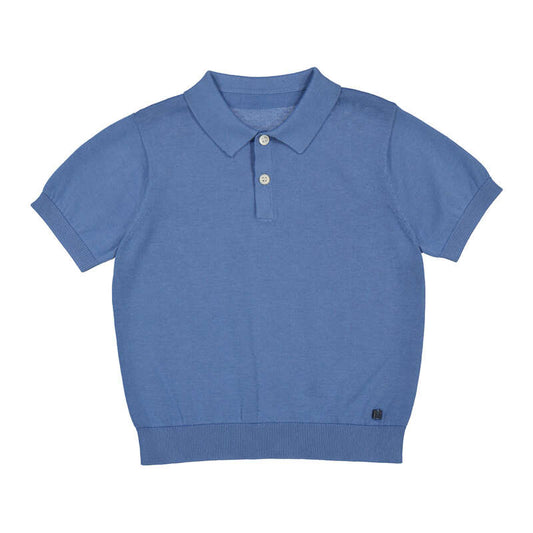 MAYORAL - BB - S/S POLO - INDIGO