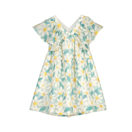 MAYORAL - TG - PRINTED DRESS - LAKE