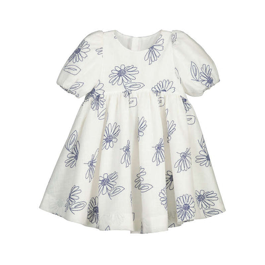 MAYORAL - BG - RUSTIC DRESS - NATURAL