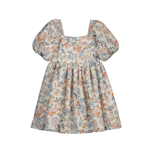 MAYORAL - BG - PRINTED DRESS - SALMON