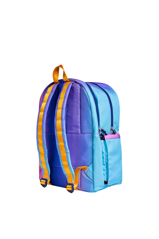 State Bags - Kane Double Pocket Large Blue/Pink Gradient