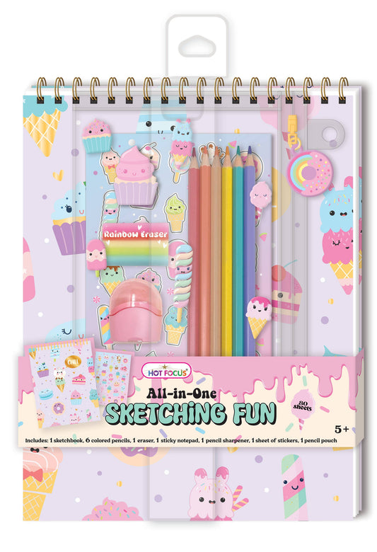HOT FOCUS - T&B - SKETCHING FUN - SWEETS