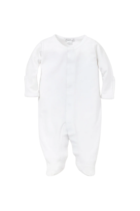 KISSY KISSY - BBY - BASIC WHITE FOOTIE - NEW