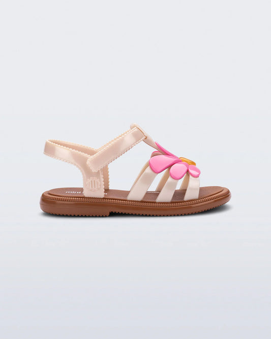 MINI MELISSA - SHOES - MINI MELISSA HIP BLOOMY BABY - BROWN/PINK