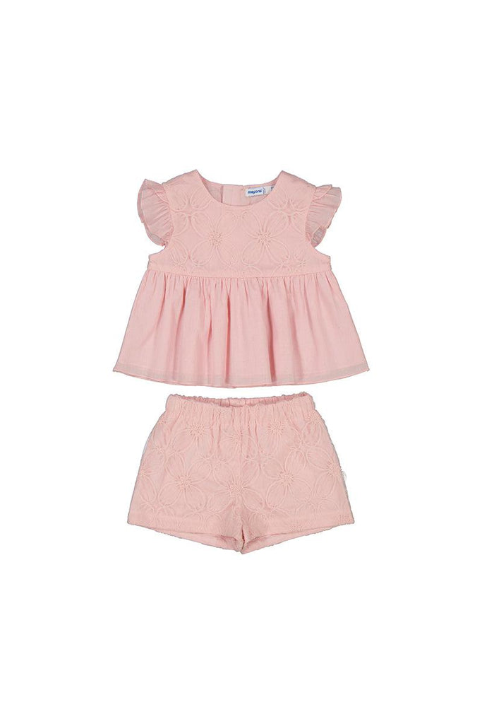2pc Short Set - Rose