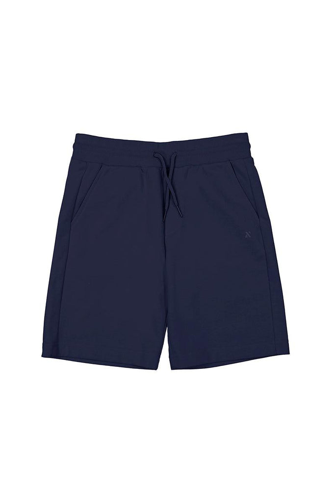 Navy Fleece Shorts