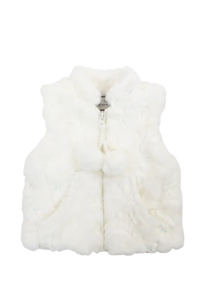 American Widgeon - Sparkle Star Faux Fur Vest