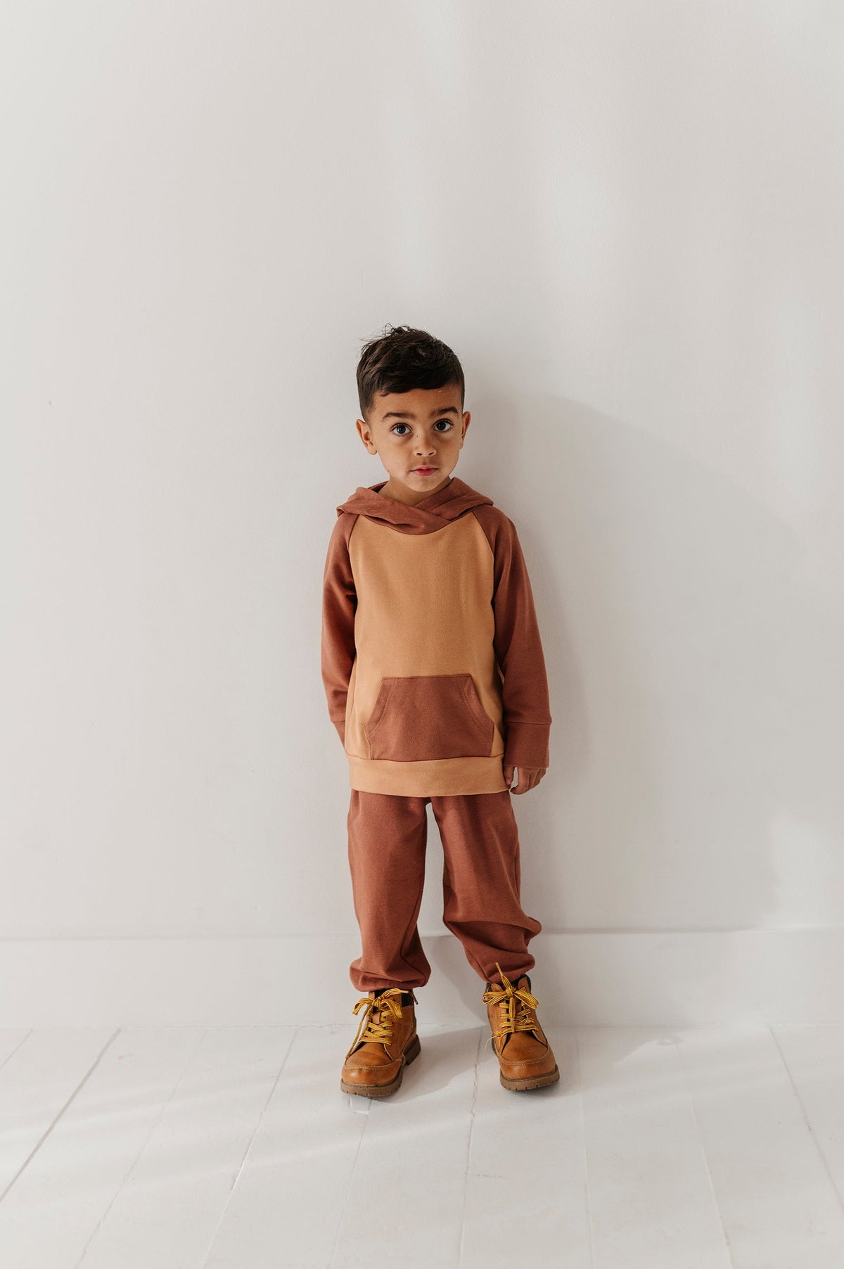BABYSPROUTS - BBY - RAGLAN HOODIE - NIGHTFALL BLUE