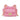 Girls Tiny Quilted Treasure Purse: Pink