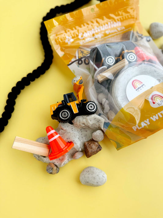 EARTH GROWN KIDDOUGHS - T&B - CONSTRUCTION KIDDOUGH PLAY KIT
