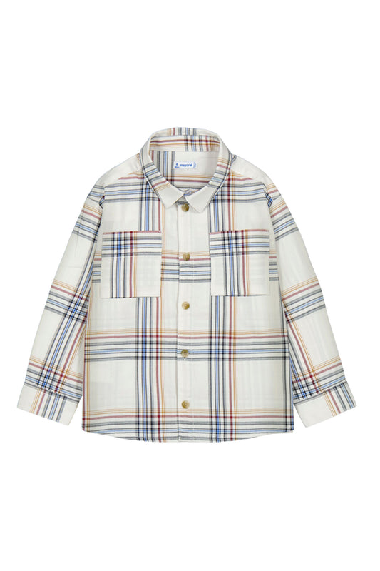 L/S Plaid Shirt Cereal