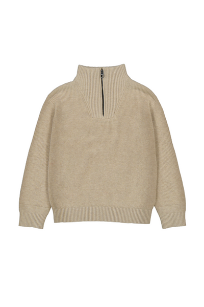 Chai Quarter-Zip Sweater