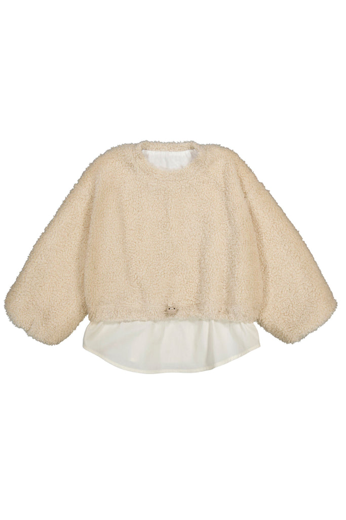 Lamb Wool Combined Pullover/Shirt
