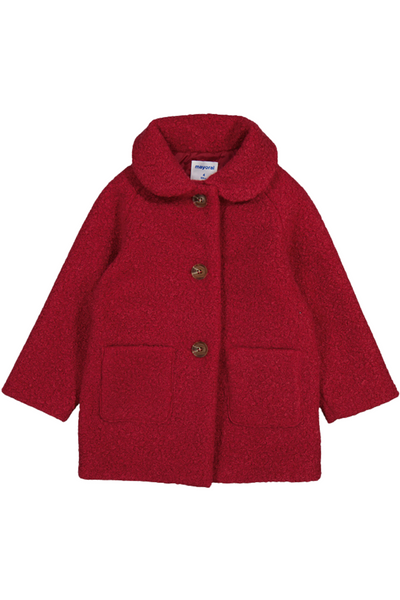 Shearling Coat Cherry