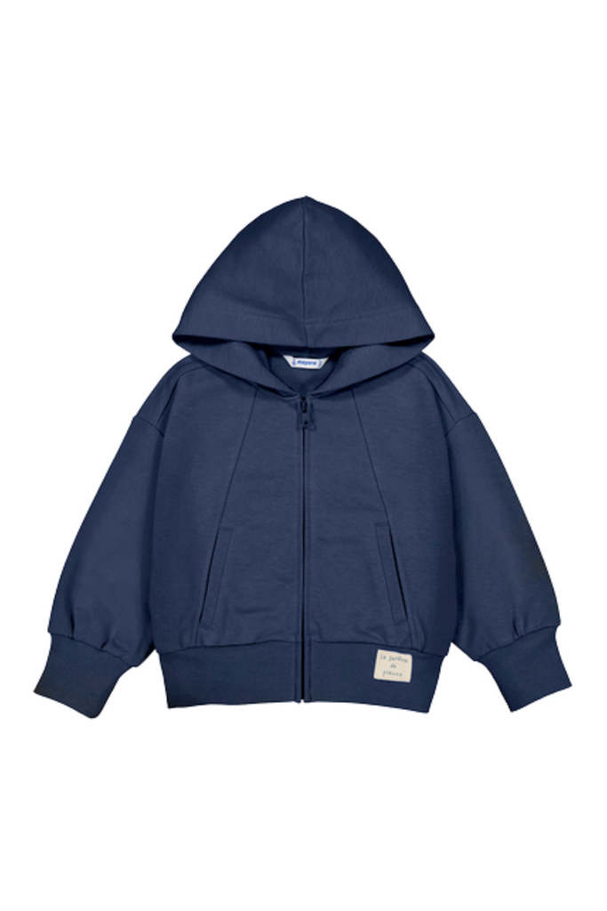 Navy Zip-Up Hoodie