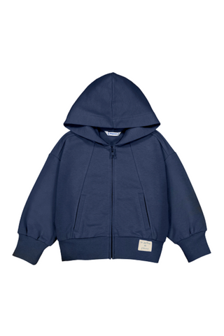 Navy Zip-Up Hoodie