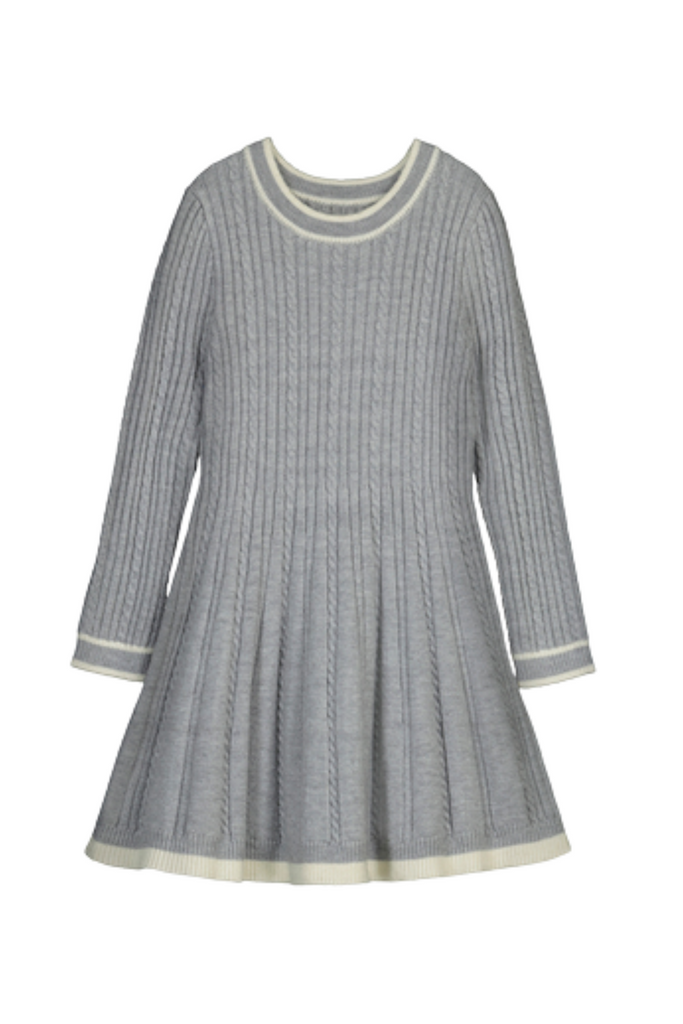 Silver Knit Dress