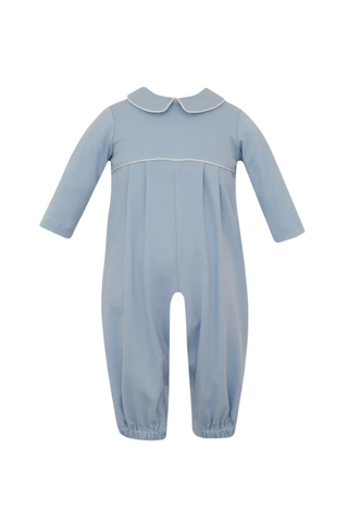 Petit Bebe - Blue Knit Long Footie