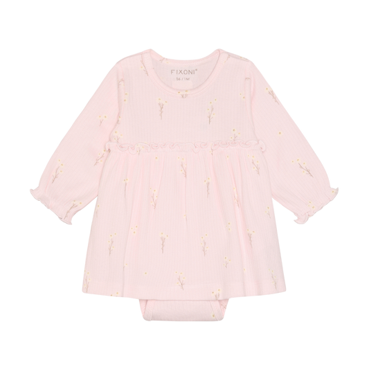 FIXONI - BBY - BODY DRESS LS RIB - POTPOURRI