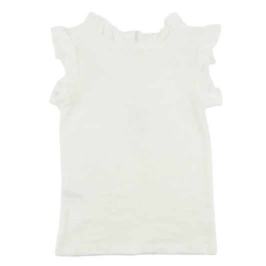OH BABY! - TG - REBEKAH RUFFLE TANK - OYSTER