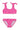 Snapper Rock - Bubblegum Bloom Crop Bikini