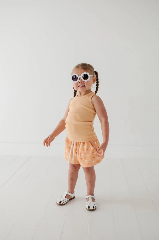 BABYSPROUTS - TB - TERRY SWEAT SHORTS - DESERT MIST BLOOMS