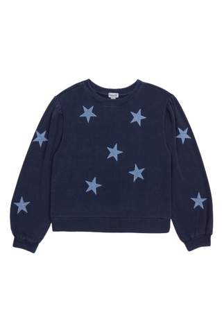 Splendid - Navy Stars Sweatshirt