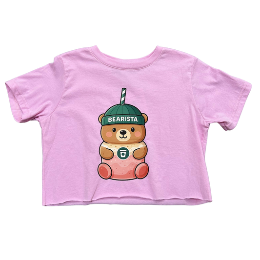 Tweenstyle - BG - Jersey Short Sleeve Tee - Pink Bearista