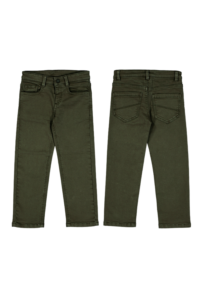 Olive Soft Regular Fit Pant