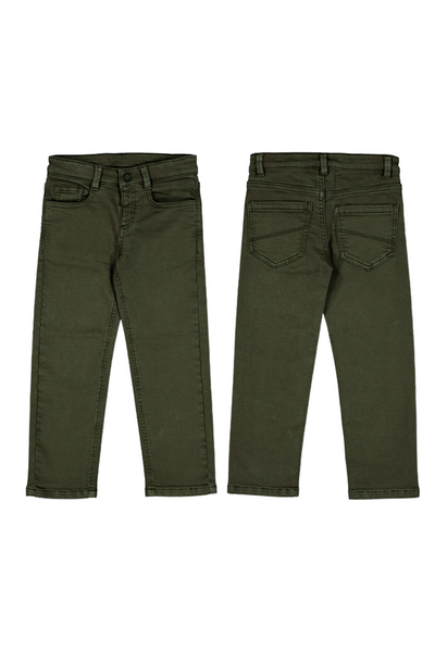 Olive Soft Regular Fit Pant
